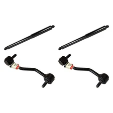 For Ford F-350 Super Duty 10 Rear Shock Absorbers & Stabilizer Bar Link Kit