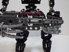 LEGO BIONICLE INIKA TOA NUPARU (8729) WITH CANISTER AND MANUAL **FREE SHIPPING**