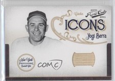 2011 Playoff Prime Cuts Icons Materials Bats 3/10 Yogi Berra #14 HOF 0j6