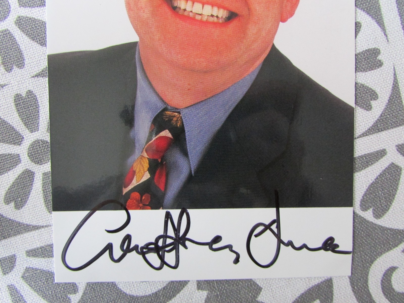 Geoffrey Durham the Great Soprendo TV Magician Original Hand Signed Photo