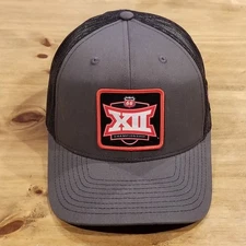 Big 12 Championship Hat Snapback Gray Patch Phillips 66 One Size Adjustable