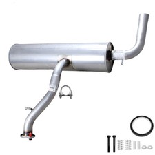 Stainless Steel Rear Exhaust Muffler Tail Pipe Fits 2005 - 2010 Scion Tc 2.4l