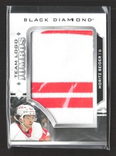 2024 Upper Deck Black Diamond Hockey Team Logo Jumbos Moritz Seider #TL-MS 