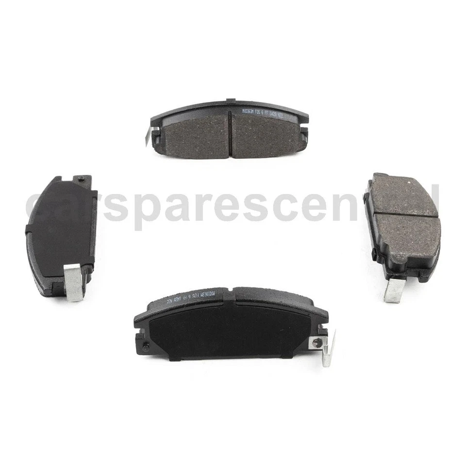 Полуметаллические тормозные колодки передних роторов подходят для Chevrolet LUV 2000 2001 2002 2003 годов выпуска - Изображение 2 из 4