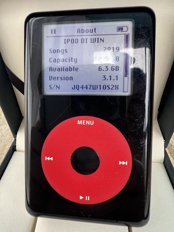 (Unopened) REAL U2 Edition Apple iPod Classic 4th Gen Matching Serial Numbers - Imagen 3 de 4