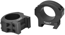 Warne HyperLite Scope Rings Lightweight Mount Fit Picatinny 1" Low Matte Black