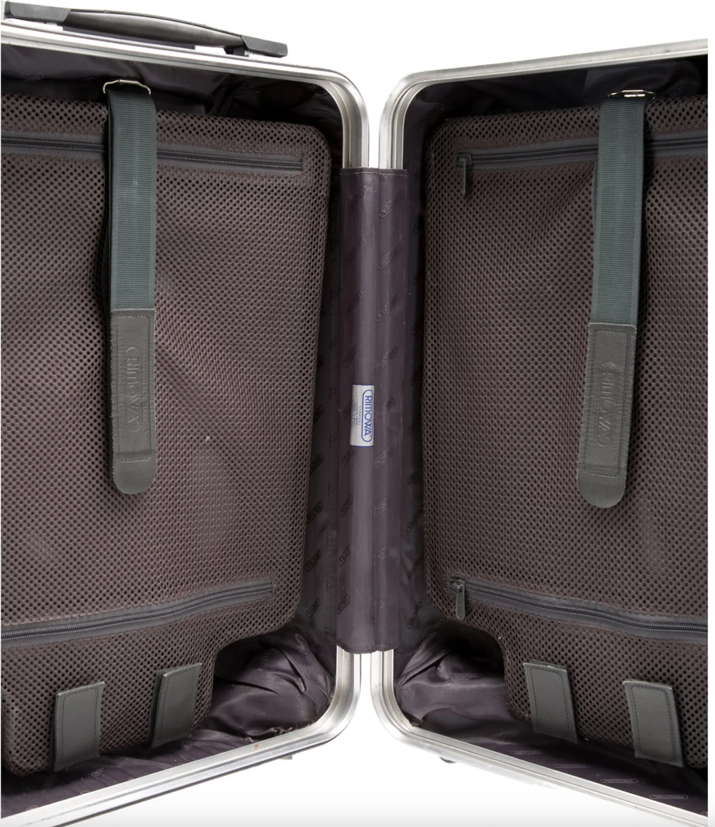 RIMOWA LIMBO 34L 4 WHEELS CARRY ON SUITCASE TRAVEL BAG NIGHT BLUE