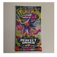 Pokémon Mega Evolution Perfect Order Booster Pack 10 Cards English Starmie 2021