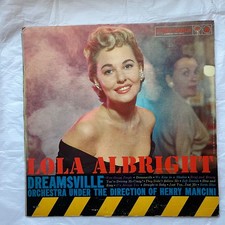 LOLA ALBRIGHT Columbia vinyl LP 1327, LP VG, used, one owner