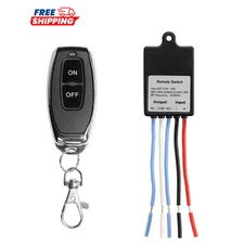 Mini Wireless Remote Control Switch DC 6V 12V 24V 36V 60V 1 Channel RF