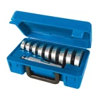 Silverline Aluminium Bearing Race & Seal Drivers 40-81mm 10pc Kit + Case 486869