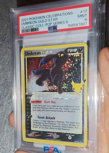 Umbreon Star 17/17 Celebrations: Classic Collection Holo