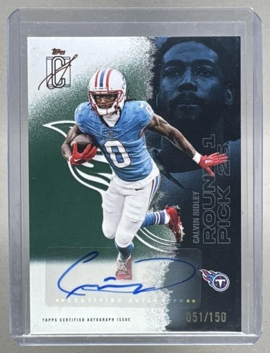 2025 Topps Signature Calvin Ridley Veteran Class Autographs (RAW)