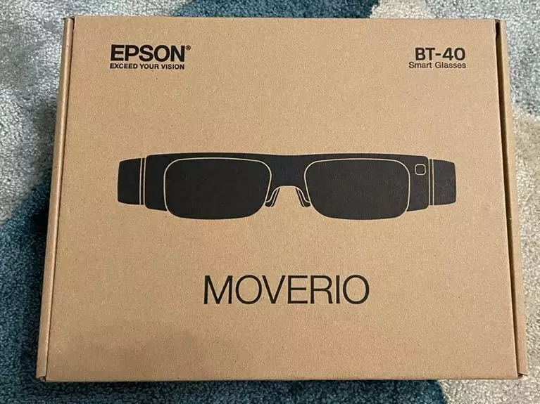 EPSON MOVERIO Smart Glass Organic EL Panel Full HD BT-40S NEW Accept Offer