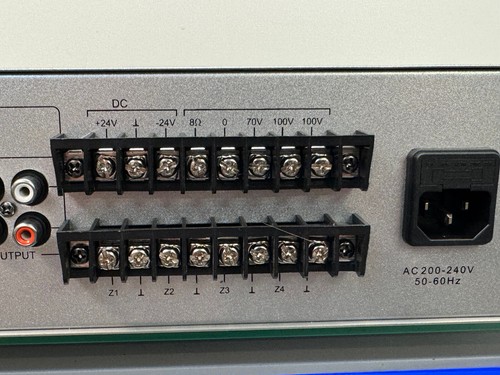 Amplificatore di potenza DAP Audio VPA-250 (100v) a 4 zone - Foto 24 di 24