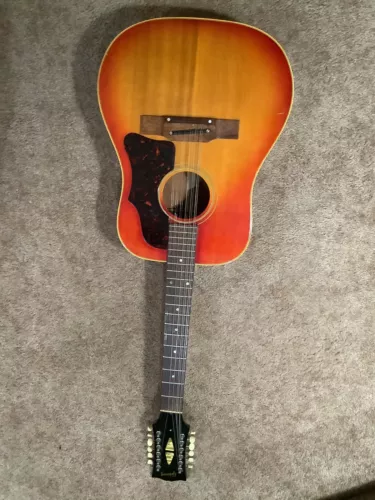 Used Gibson / 1960’s  B-45-12 Sunburst Acoustic, 12 string Guitar