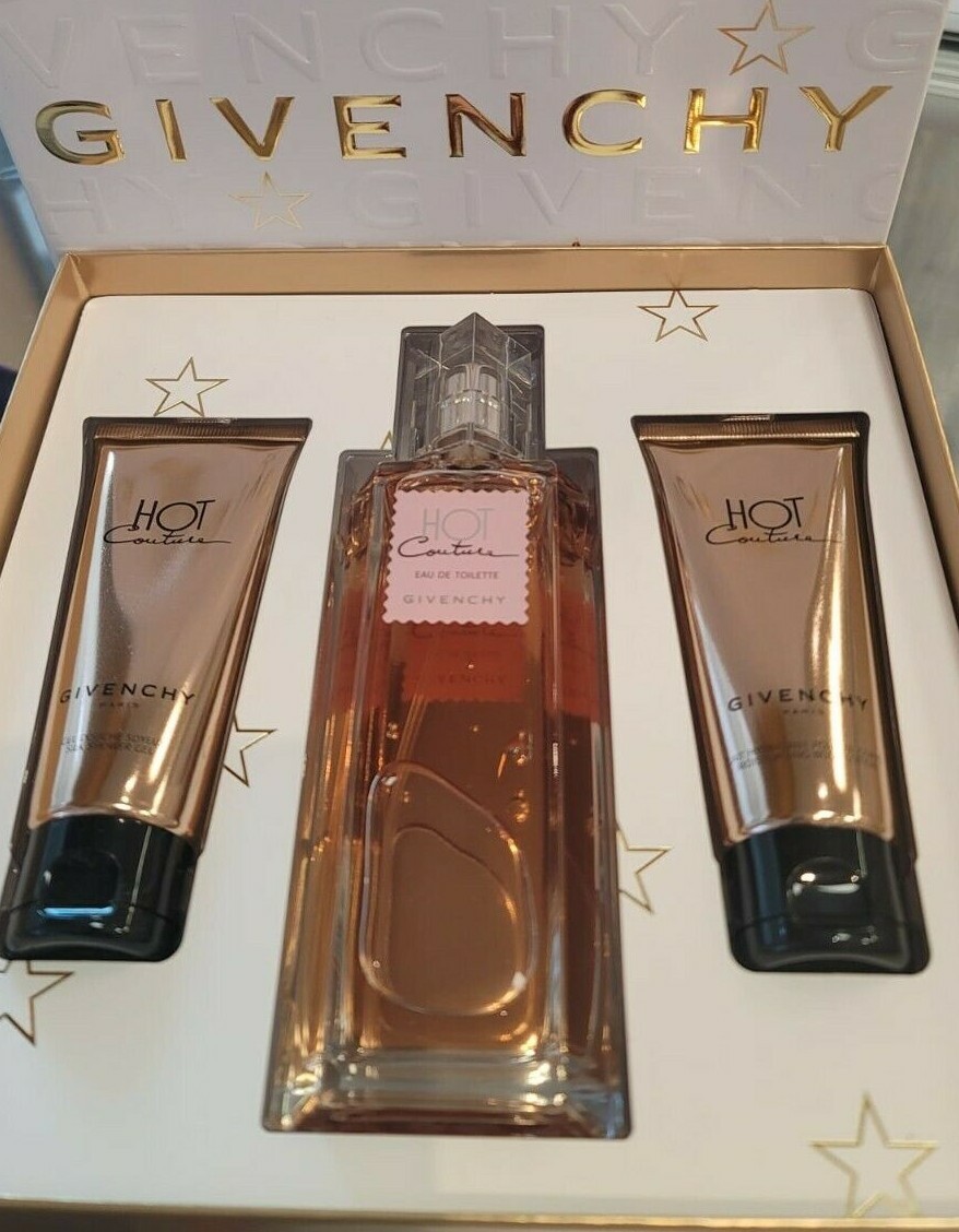 Givenchy Hot Couture Perfume For Women 3 Pcs Gift Set (Detail In