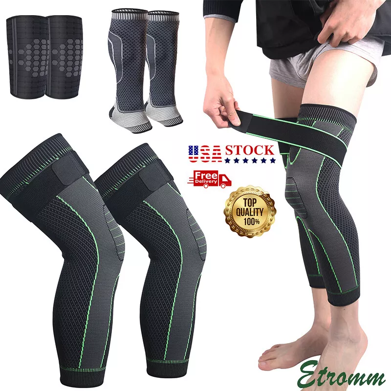  COOLOMG Knee Padding Yoga Pants Compression Workout