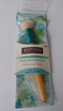 ECOTOOLS Skin Perfecting Makeup Brush Use With BB/CC Creams W/ Reusable Ecopouch