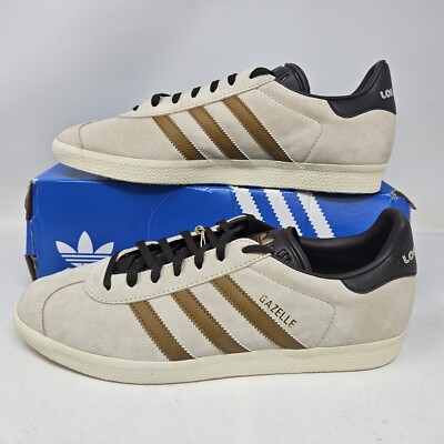 Mens Adidas Gazelle MLS LAFC Los Angeles FC Gold Ochre Shoe