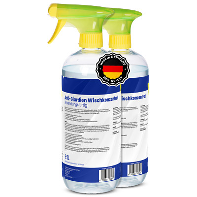 Mr. Perfect Anti-Giardien Wischkonzentrat 2x1L Desinfektion gegen Giardien Viren