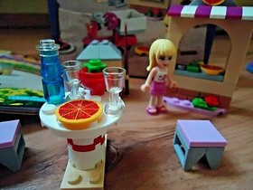 LEGO Friends Stephanie's Pizzeria (41092) With Box And Instructions Original Box Set