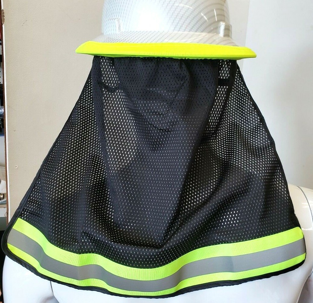TOPTIE Hard Hat Sunshade Wide Edge Neck Shield Shade for