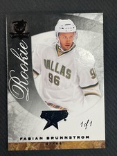 2008/09 Upper Deck The Cup Fabian Brunnstrom Rookie-Black Parallel #1/1