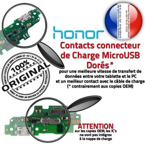 Honor 5X Connecteur de Charge ORIGINAL Téléphone Huawei USB Nappe Chargeur - Photo 3/5