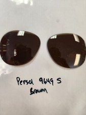 Persol 9649S 55mm Authentic Glass Brown Replacement Lenses