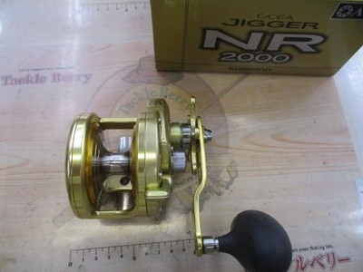 Shimano 03 Ocea Jigger NR 2000 Right Jigging Game Reel Used with 