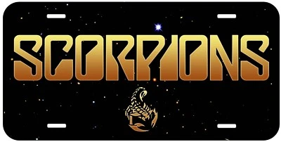 Scorpions TX Sky Aluminum Novelty Auto License Plate - Image 1 of 2
