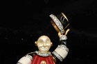 KJL KENNETH J. LANE Enamel Jeweled Ringmaster Clown Pin w/Felt Bag — photo 9