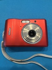 Nikon COOLPIX L18 8.0MP Digital Camera Red Works READ Repair Or Parts
