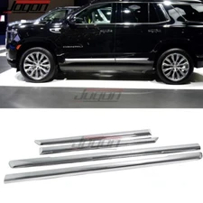 Side Body Door Molding Protector Trim For GMC YUKON AT4 Denali 2021 2022 2023-25
