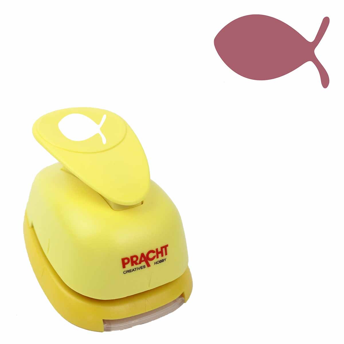 Motivstanzer groß Fisch Symbol 38 mm Pracht Creatives Hobby Motivlocher, Papi...