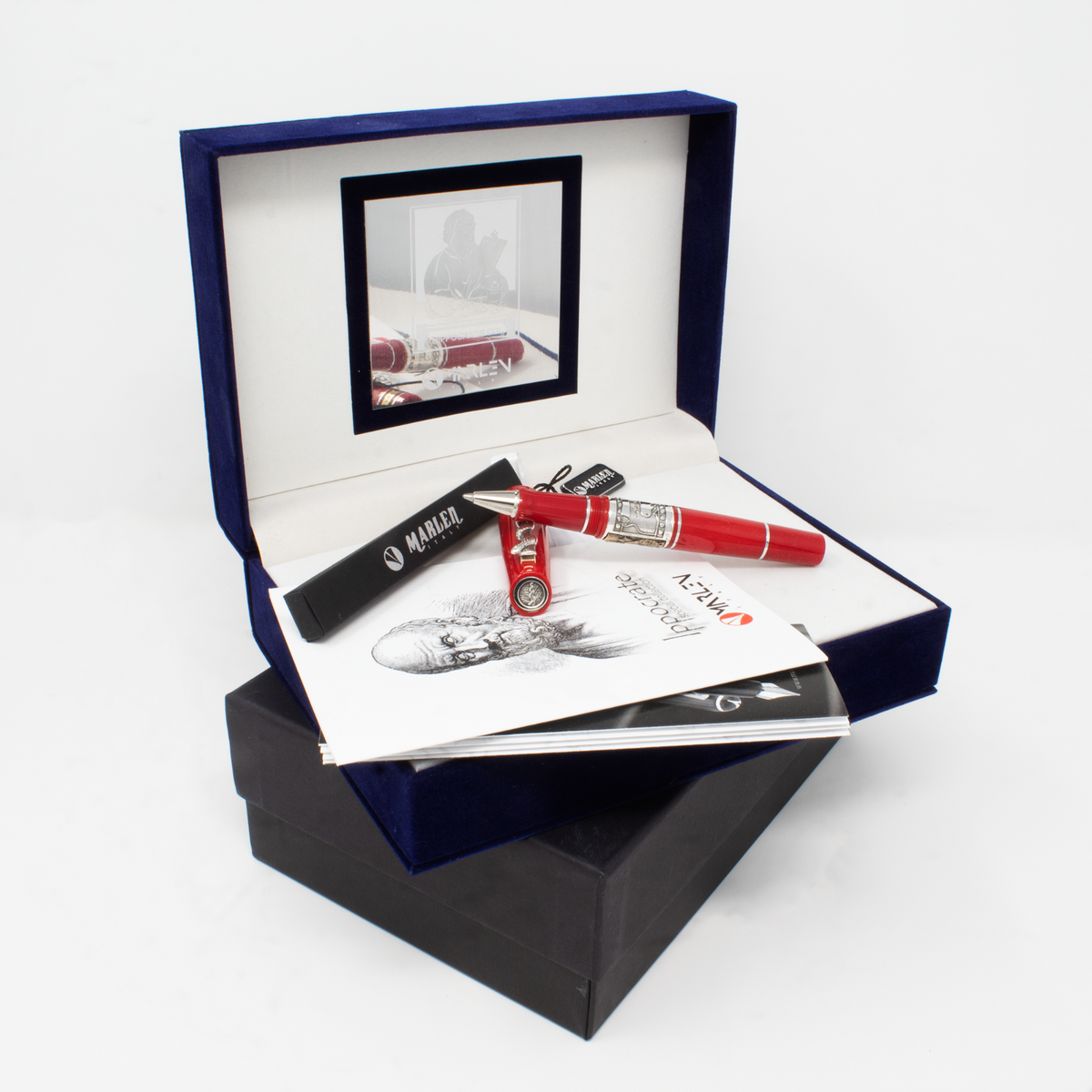 Marlen Ippocrate Special Collection Rollerball Pen in Red (M15152