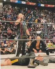 Minoru Suzuki Lance Archer Autographed 8x10 WWE AEW ROH NJPW E242