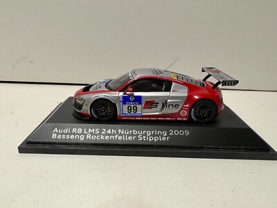 Audi R8 LMS, #99 24h Nürburgring 2009 Rockenfeller. Stippler