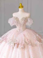 Exquisite Strapless Princess Wedding Dresses French Court Style Bridal Gowns