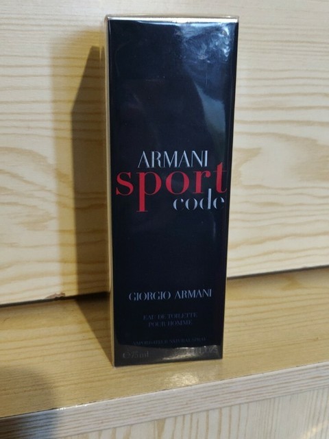 giorgio armani code sport