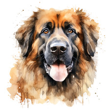 4X Leonberger Car Decal Dogs Large Sticker