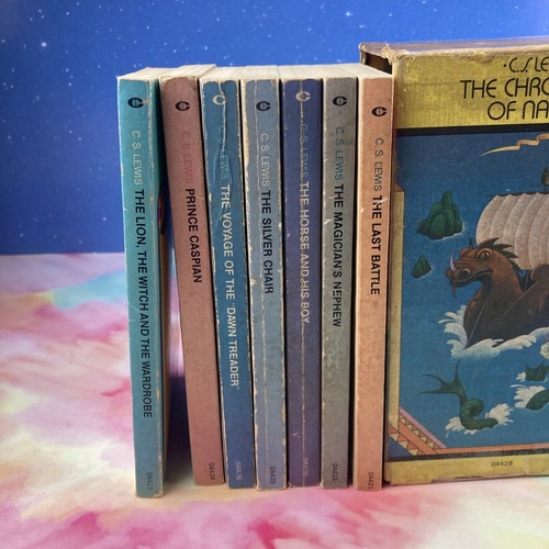 The Chronicles of Narnia~CS Lewis 1977 Box Set~Books 1-7~Collier Books~VINTAGE!! - Picture 13 of 16