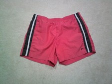 Vintage Nike Swim Trunks Shorts Mens Large Pink 90s mini swoosh