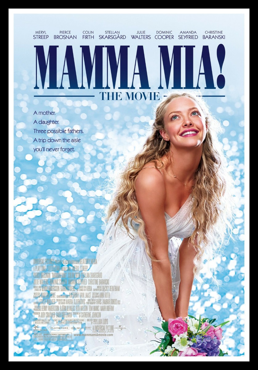 Mamma Mia Movie Poster Print & Unframed Canvas Prints | eBay