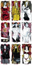 SALE!!! Rhys Cooper Quintin's Angels Set Of 9 Art Prints Numbers Matching Signed