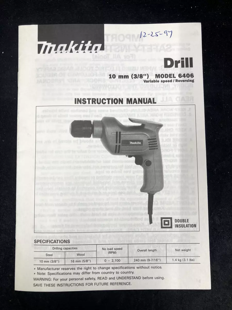 Makita 6406 deals