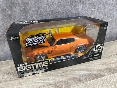 HG Very RARE OLD Jada Toys BIGTIME 1971 PONTIAC GTO FROM Japan F/S 1/24