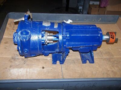 CARVER 1'' X 1-1/4''/ 4X6LA CENTRIFUGAL PUMP 20 GPM TDH 107 FT 3500 RPM 2 HP 