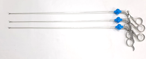 3 Stück-Hysteroskopie drehbar Alligator 5FR 40CM beste Qualität wiederverwendbare Instrumente